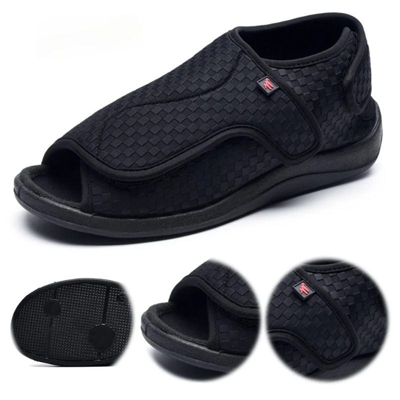 Women'S Shoes Extra Wide - Dames Heren Diabetische pantoffels Extra brede