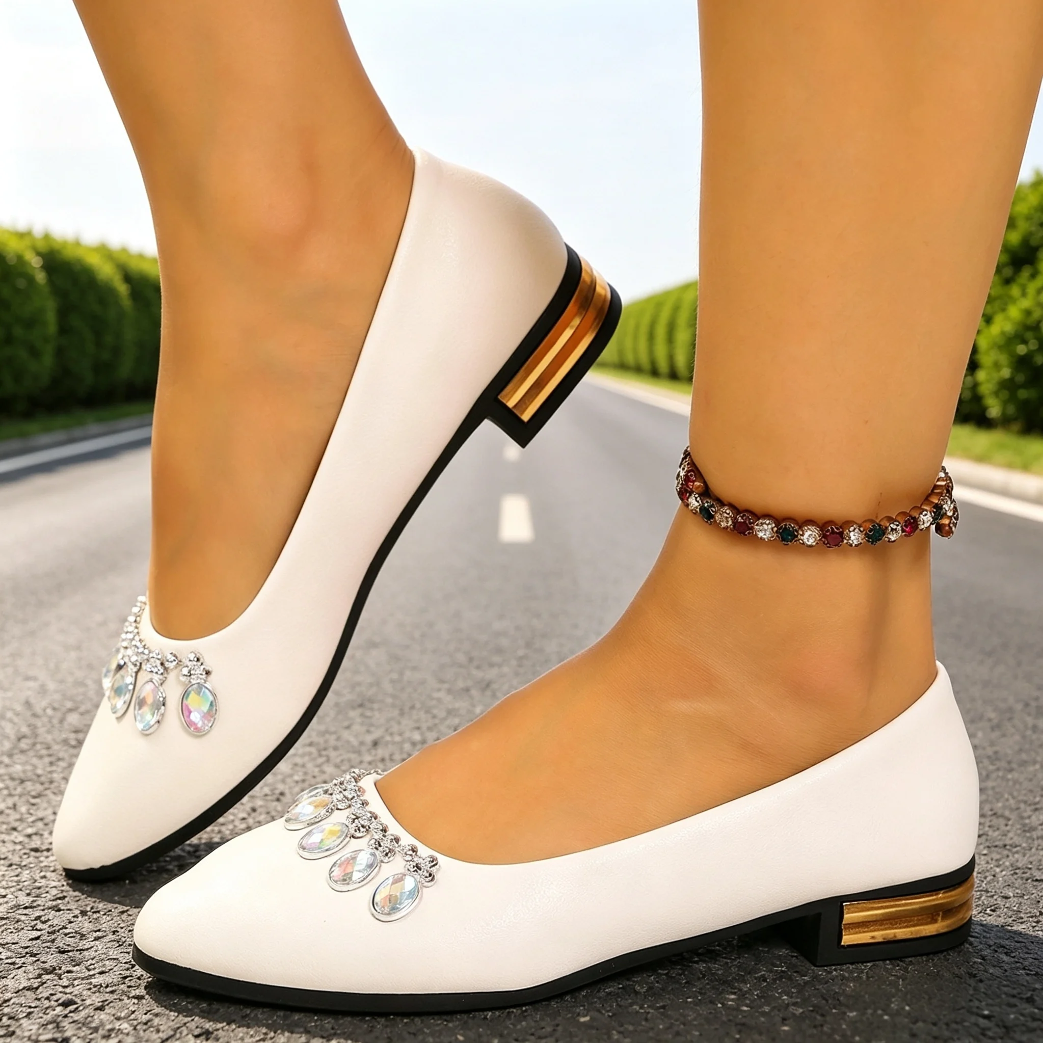 Women'S Shoes Quality - Dames Flats Pointed Toe Balletschoenen Plus