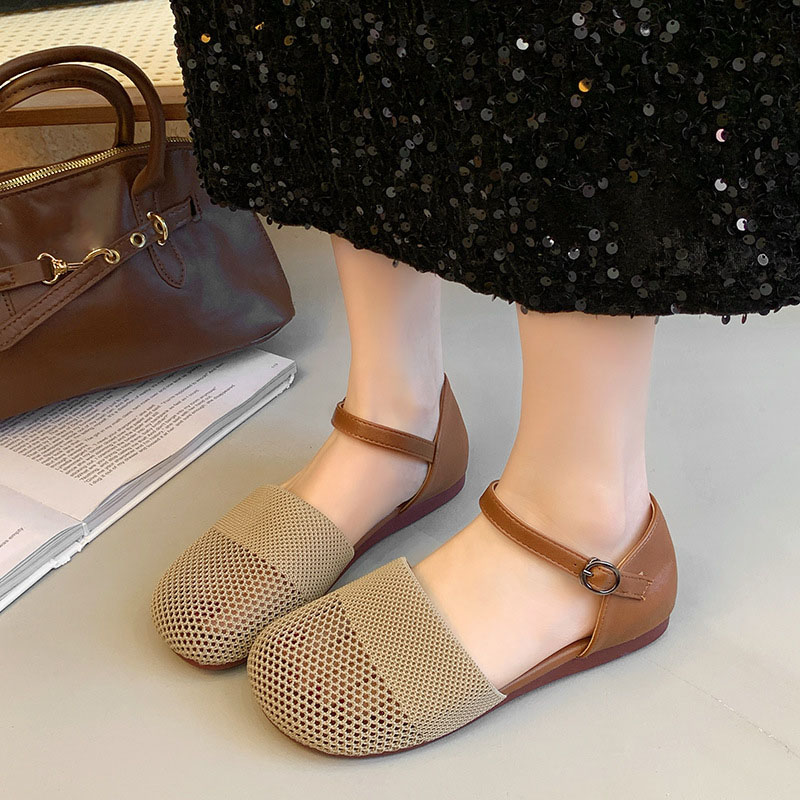 Women Shoes Sandals - 2025 Nieuwe Lente Zomer Mesh Sandalen