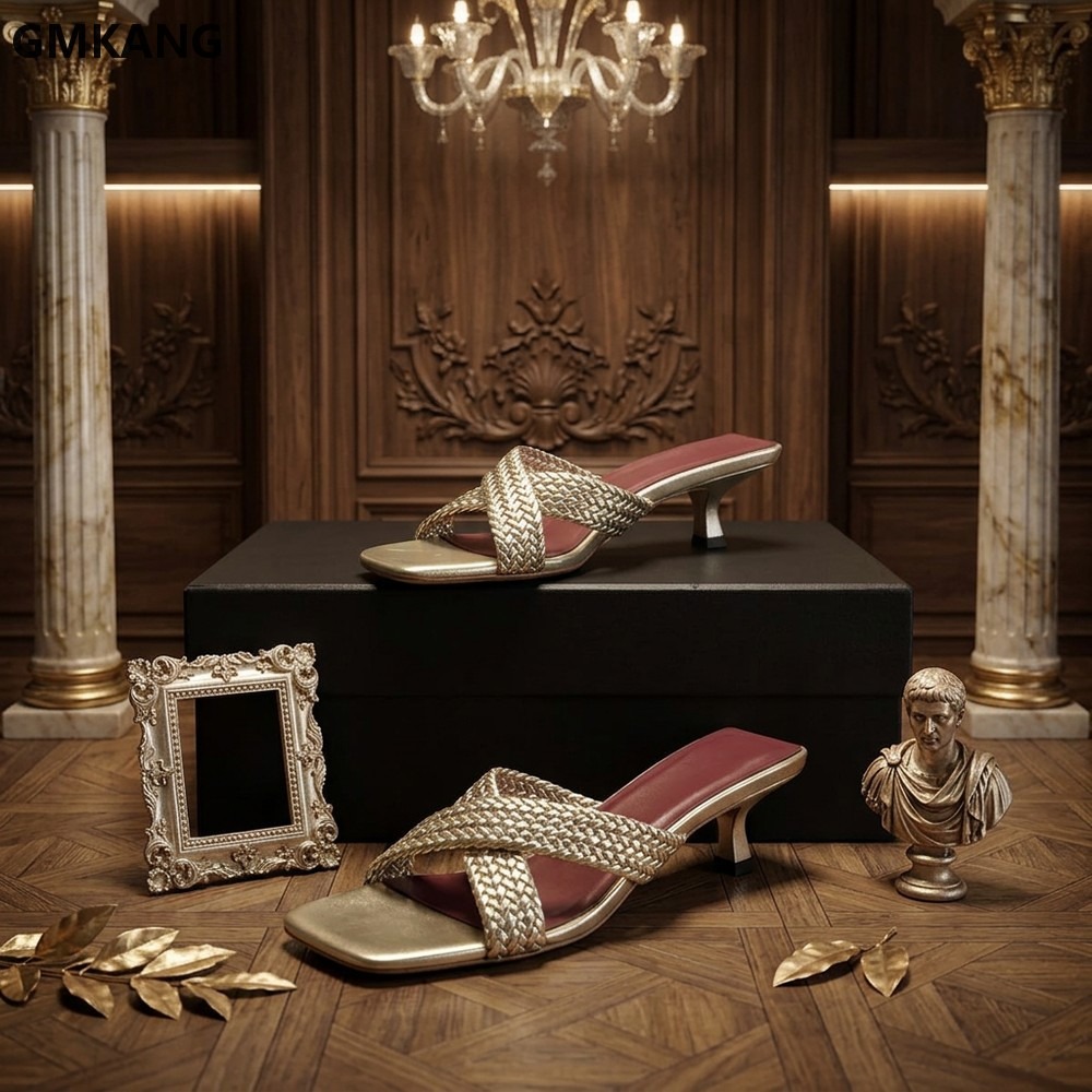 Women'S Shoes Kitten Heels - Slippers met puntige neus en kittenhak