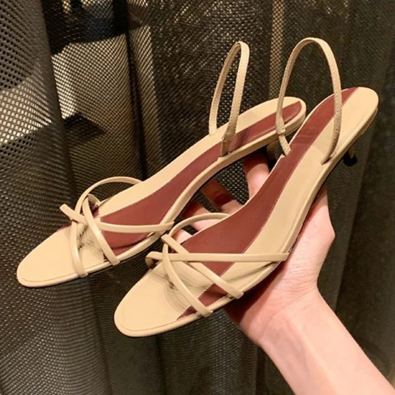 Dames Cross Strap Kitten Heels - Women'S Shoes Kitten Heels recensie en prijs