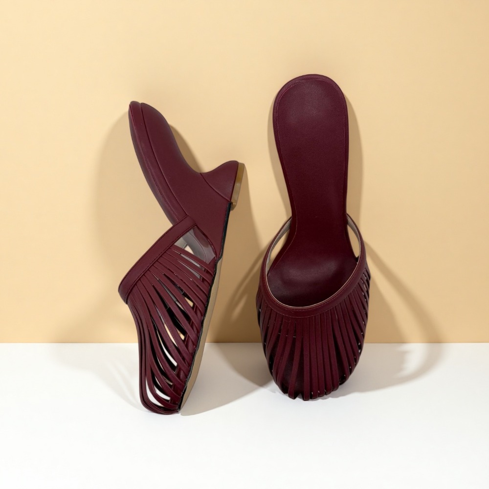 Zomer 2026 dames metallic band - Metallic Heel Sandal recensie en prijs