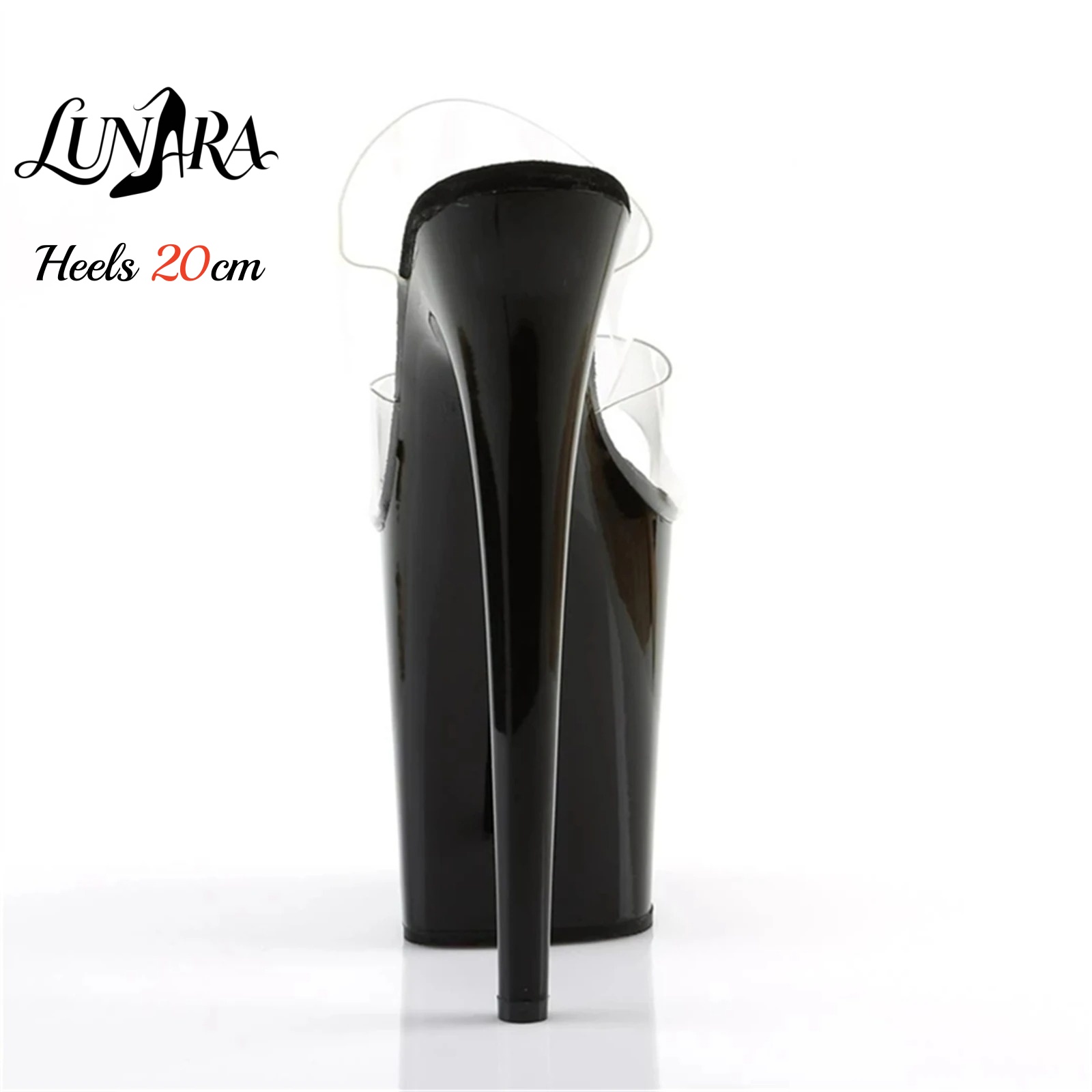 20 cm doorzichtige PVC sandale - Strappy Heeled Sandals recensie en prijs