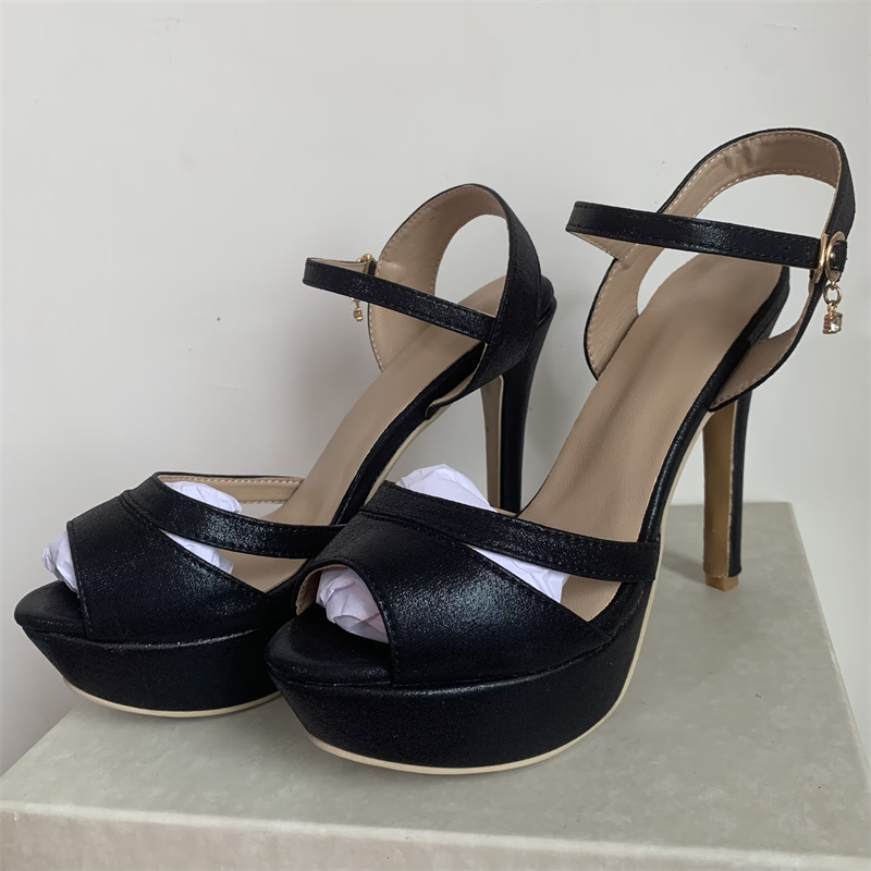 Mode Vrouwen Sandalen Zomer Se - Metallic Heel Sandal recensie en prijs