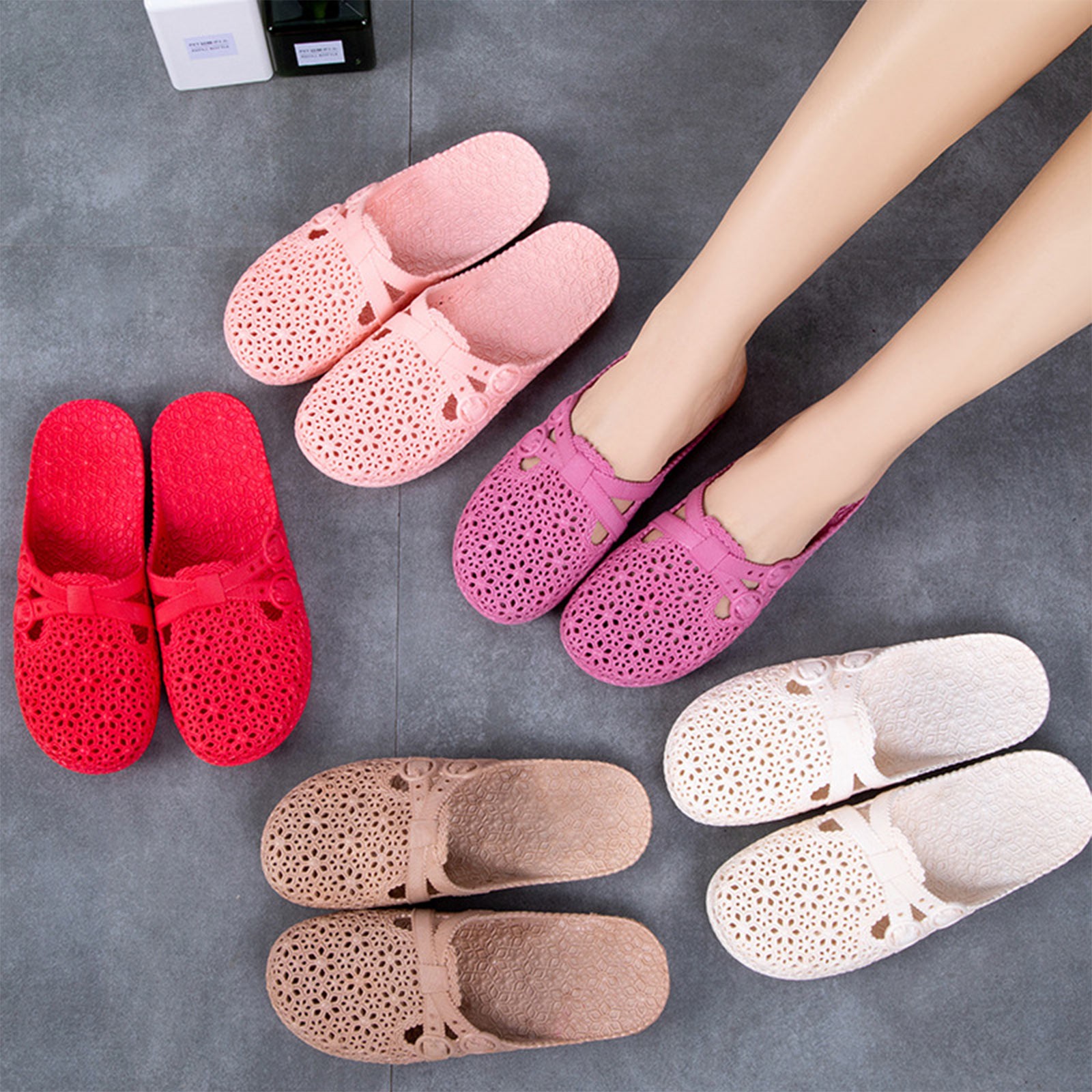 Ademende pantoffels met wikkel - Women'S Shoes Large recensie en prijs