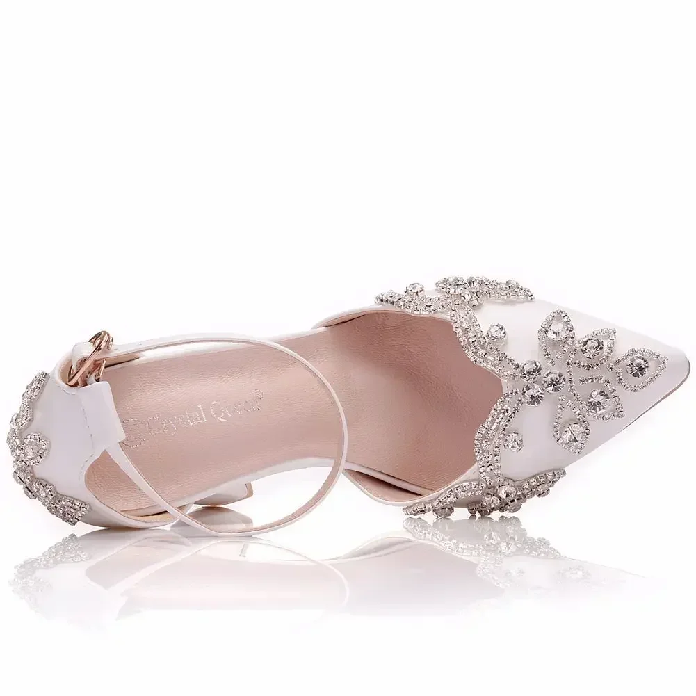 2026 Dikke hak spitse teen sch - Rhinestone Sandal Women recensie en prijs