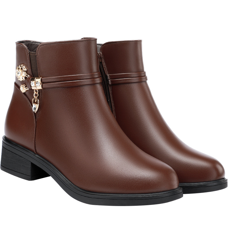 Leren dameslaarzen met strass  - Women Shoes Jeans recensie en prijs