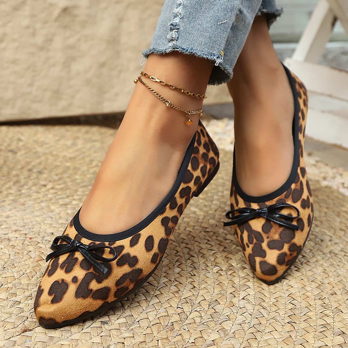 2026 Leopard Flats Dames Ronde - Shoes For Women Flats recensie en prijs