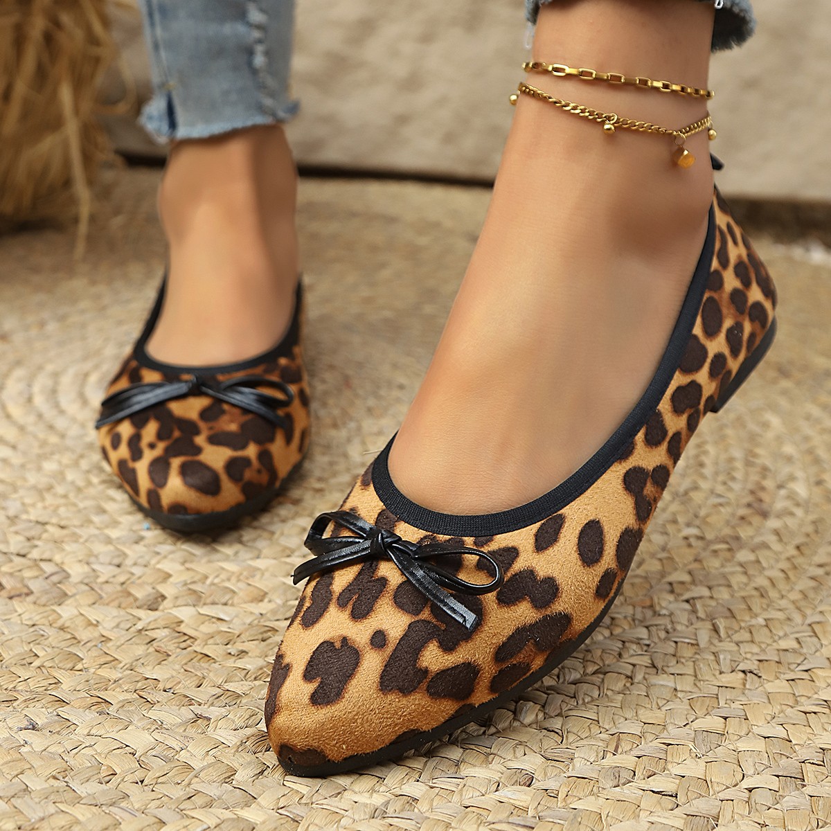 2026 Leopard Flats Dames Ronde - Shoes For Women Flats recensie en prijs