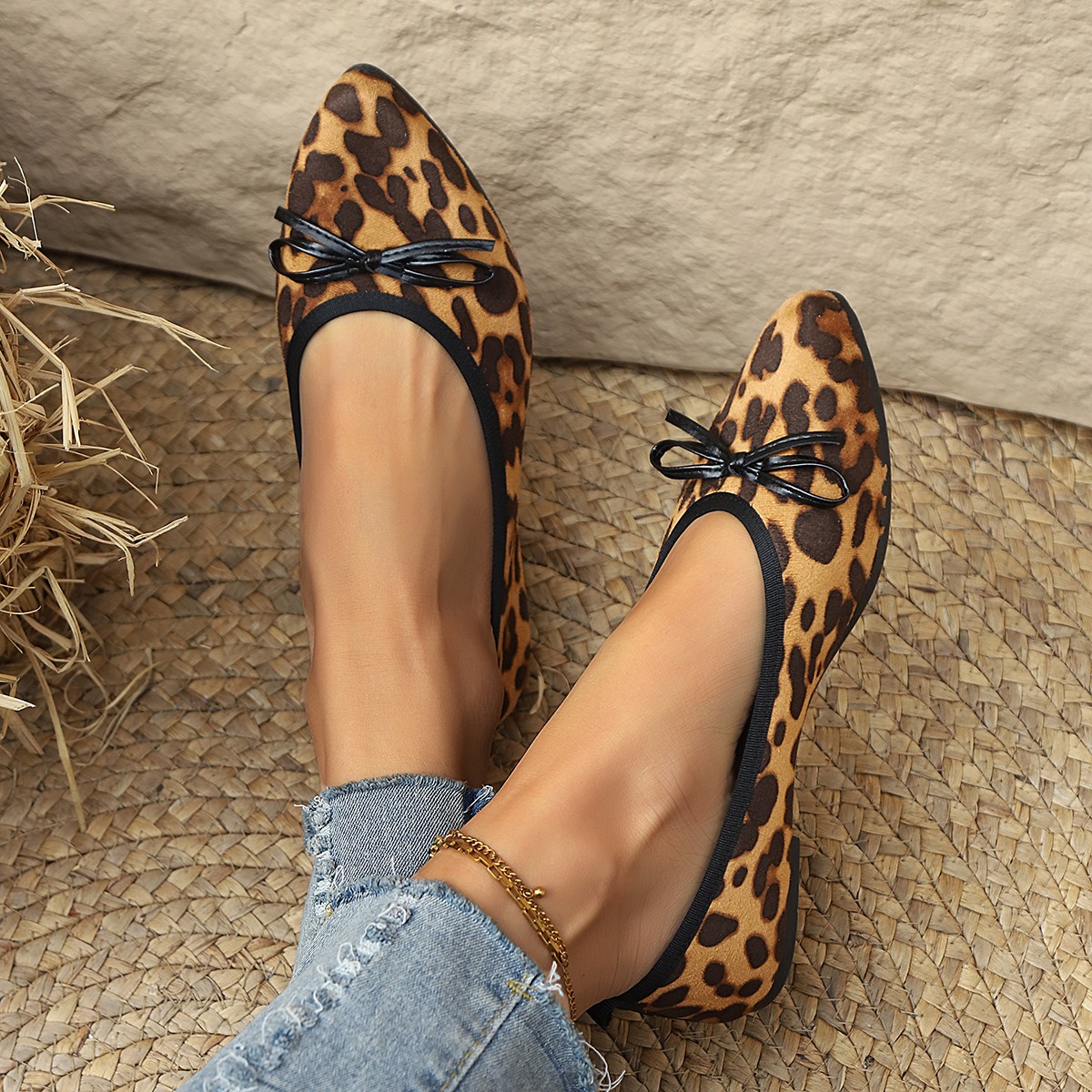 2026 Leopard Flats Dames Ronde - Shoes For Women Flats recensie en prijs