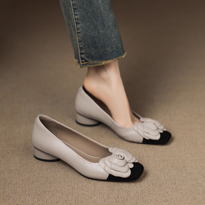 Franse Kitten Heel Color Block - Women'S Shoes Kitten Heels recensie en prijs