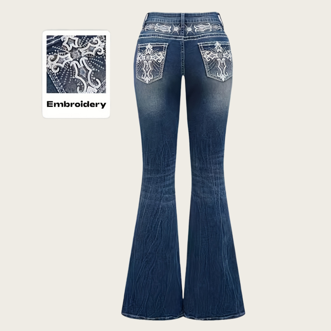 Jeans Flare Broeken Dames Vint - Women Shoes Jeans recensie en prijs