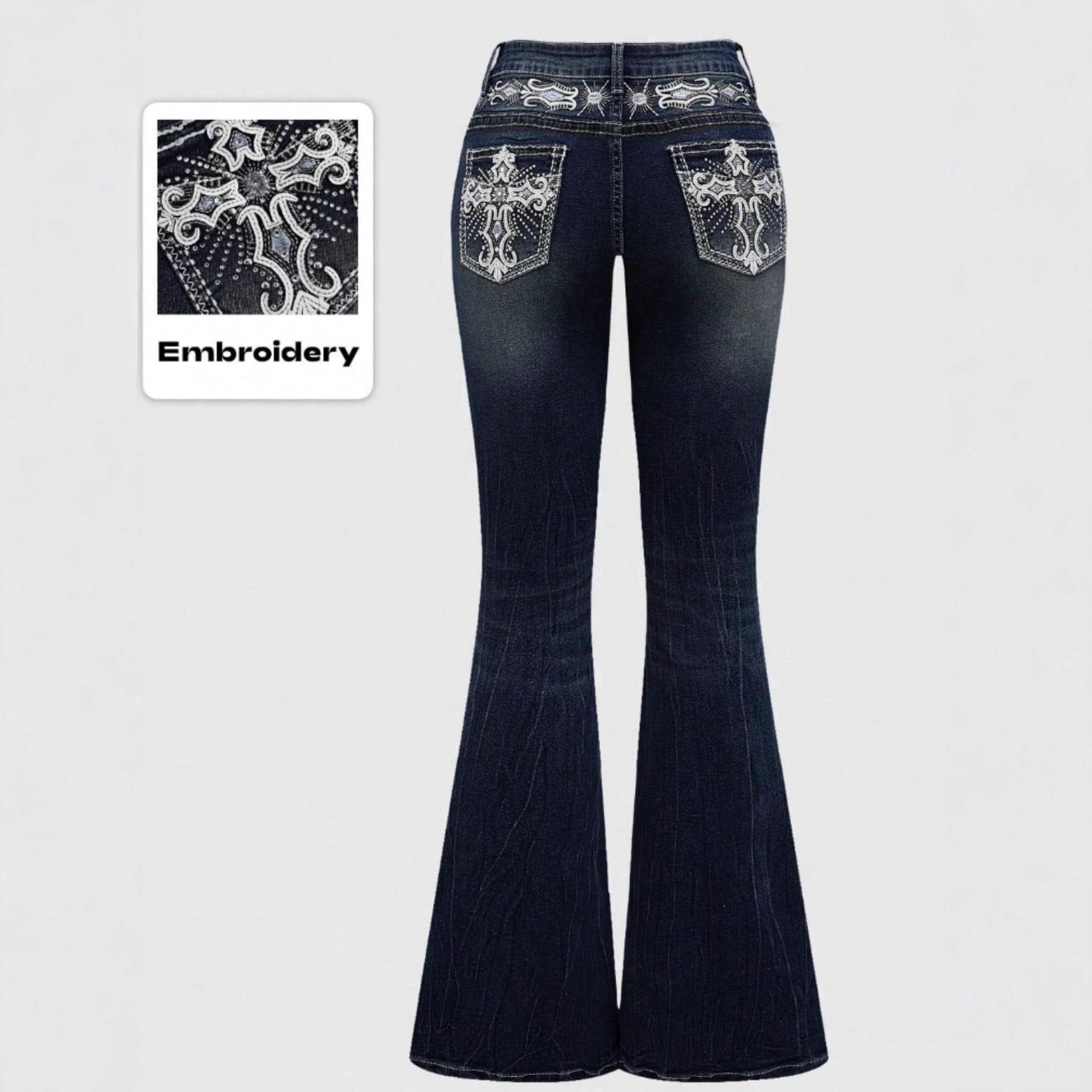 Jeans Flare Broeken Dames Vint - Women Shoes Jeans recensie en prijs