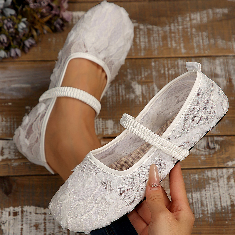 Damesschoenen Ademend Mesh Pla - Shoes For Women Flats recensie en prijs