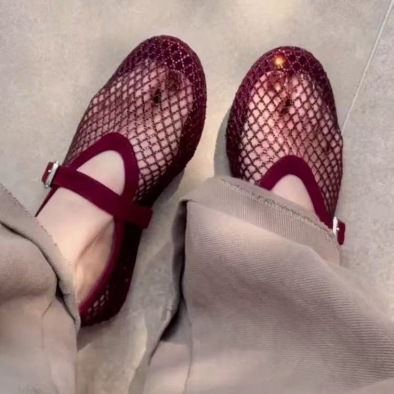 Holle strass Baotou sandalen d - Women'S Shoes Large recensie en prijs
