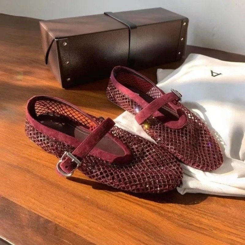 Holle strass Baotou sandalen d - Women'S Shoes Large recensie en prijs