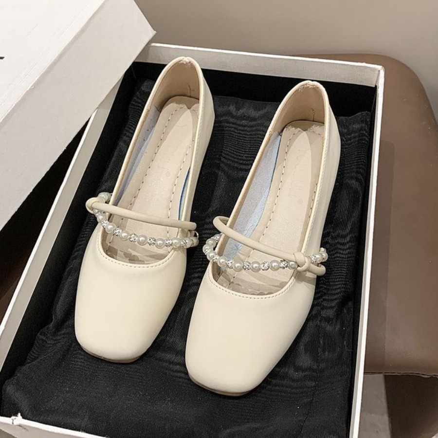 Nieuwe elegante Franse platte  - Shoes For Women Flats recensie en prijs