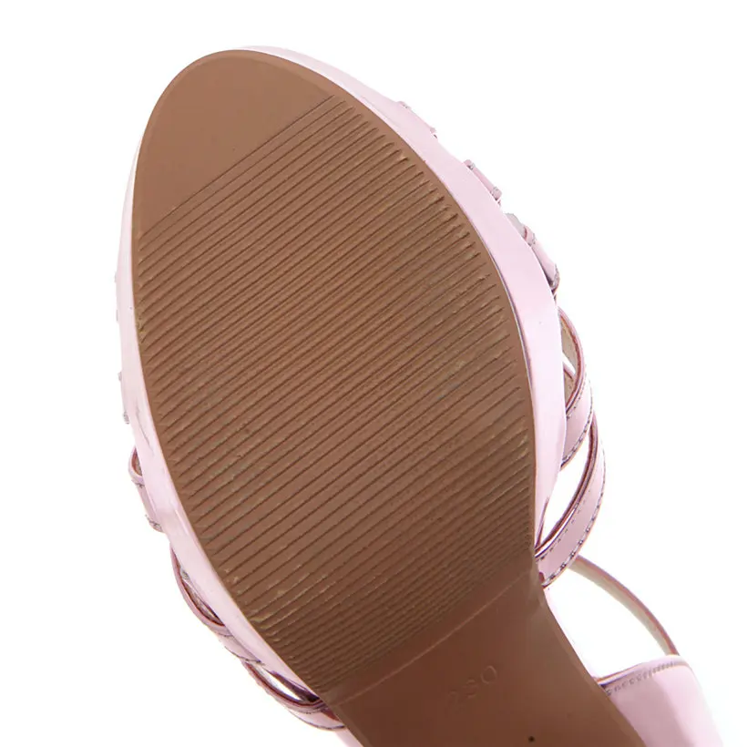 Big Size Gouden Bruiloft Vrouw - Metallic Heel Sandal recensie en prijs