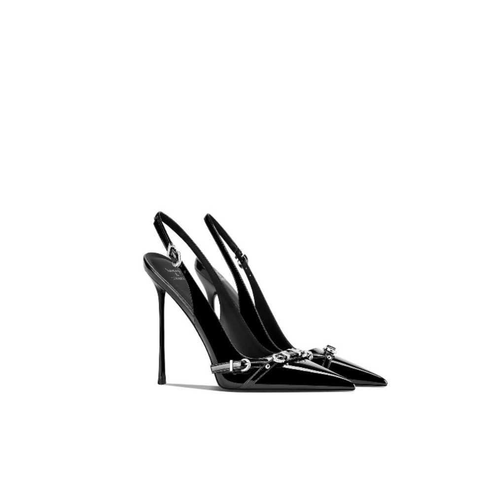 Modellen zwarte sandalen met s - Strappy Heeled Sandals recensie en prijs