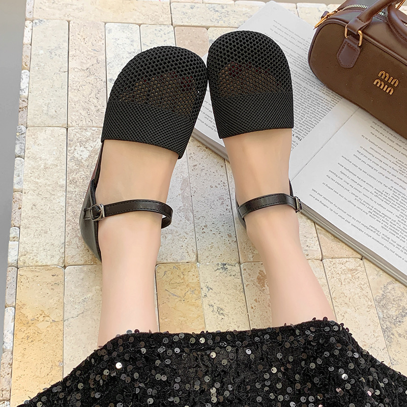 2025 Nieuwe Lente Zomer Mesh S - Women Shoes Sandals recensie en prijs