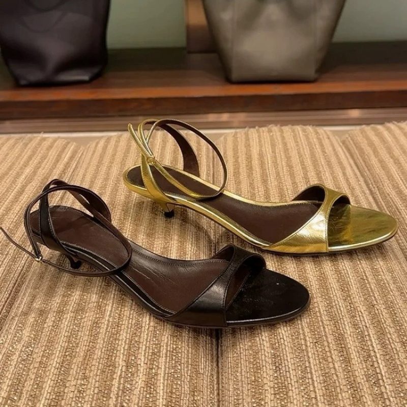 Mode sexy dames lederen sandal - Women'S Shoes Kitten Heels recensie en prijs