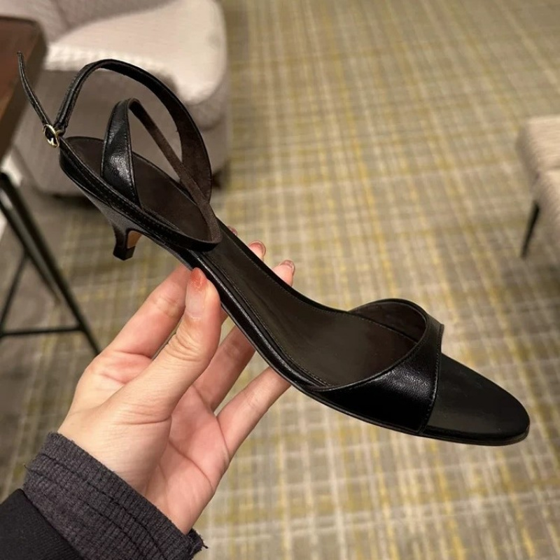 Mode sexy dames lederen sandal - Women'S Shoes Kitten Heels recensie en prijs