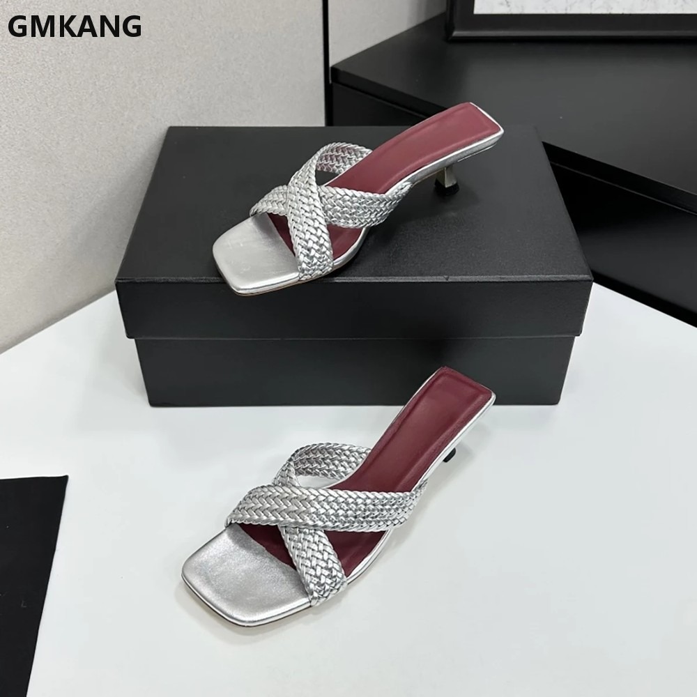 Slippers met puntige neus en k - Women'S Shoes Kitten Heels recensie en prijs